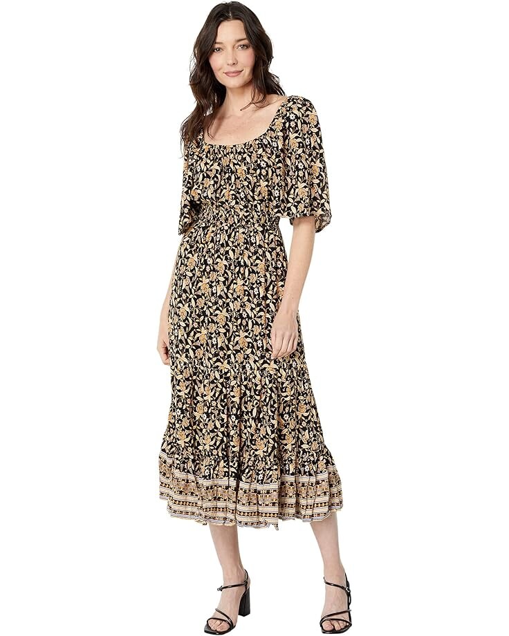 

Платье Rip Curl Dreamer Midi, черный