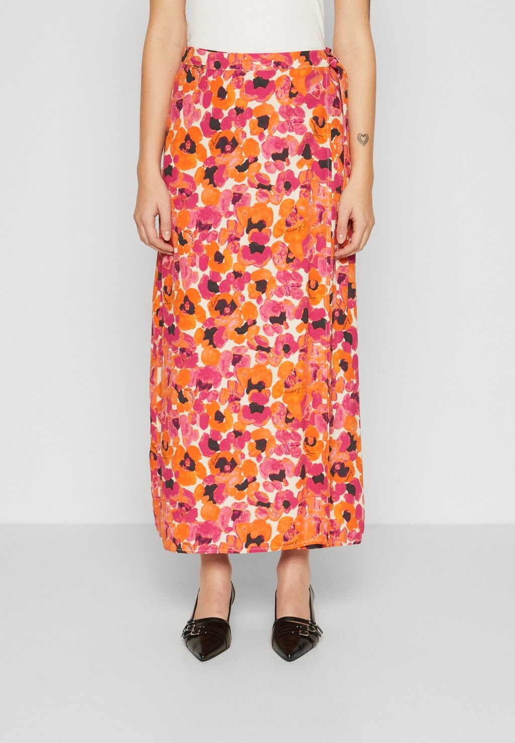 

Юбка с запахом BOBO STRAIGHT SKIRT Fabienne Chapot, апельсин