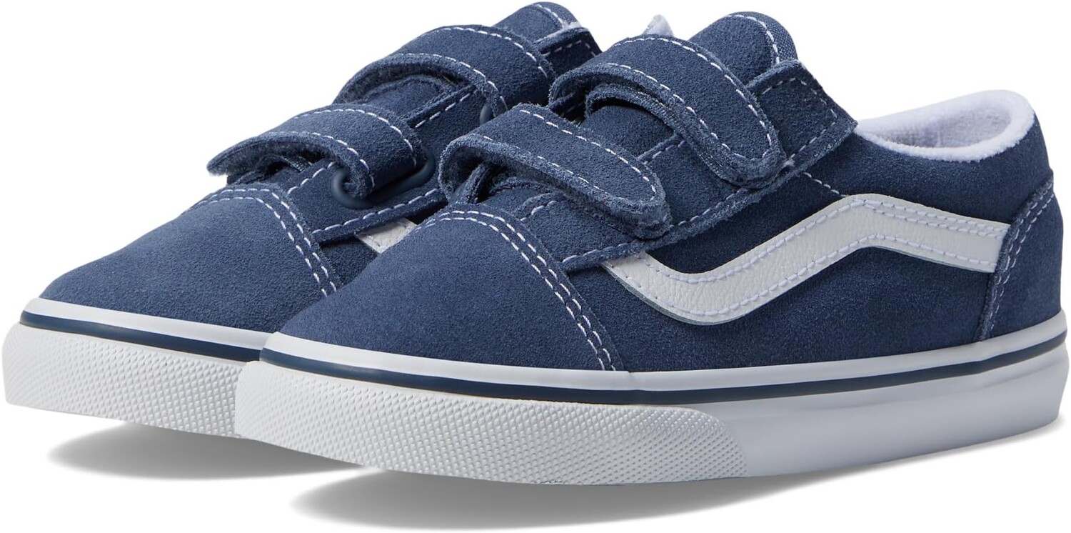 

Кроссовки Old Skool V Vans, цвет Suede Vintage Indigo