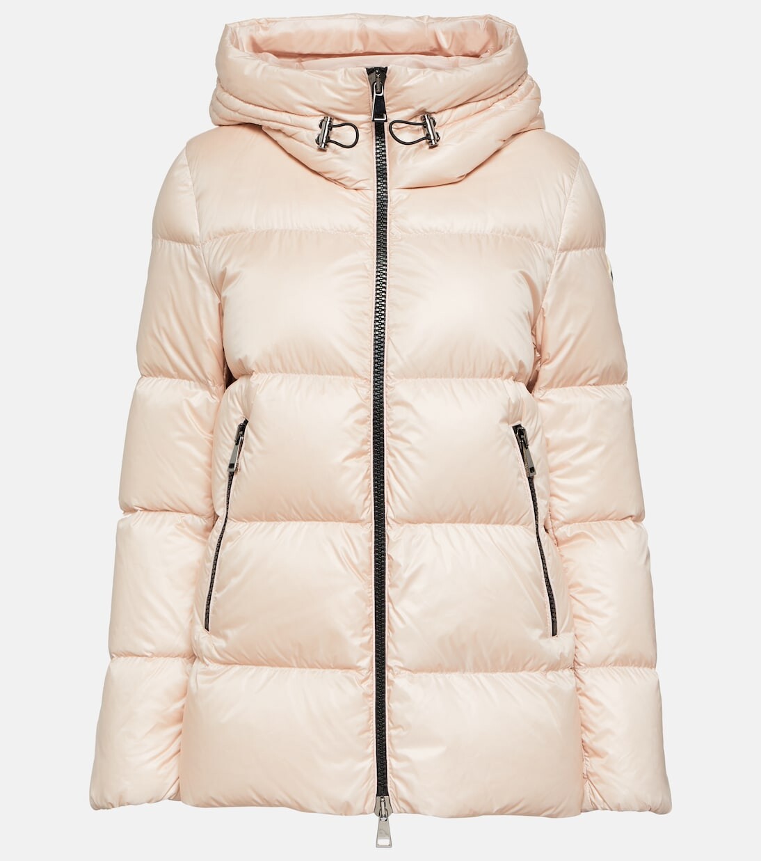 цена Пуховик seritte Moncler, розовый