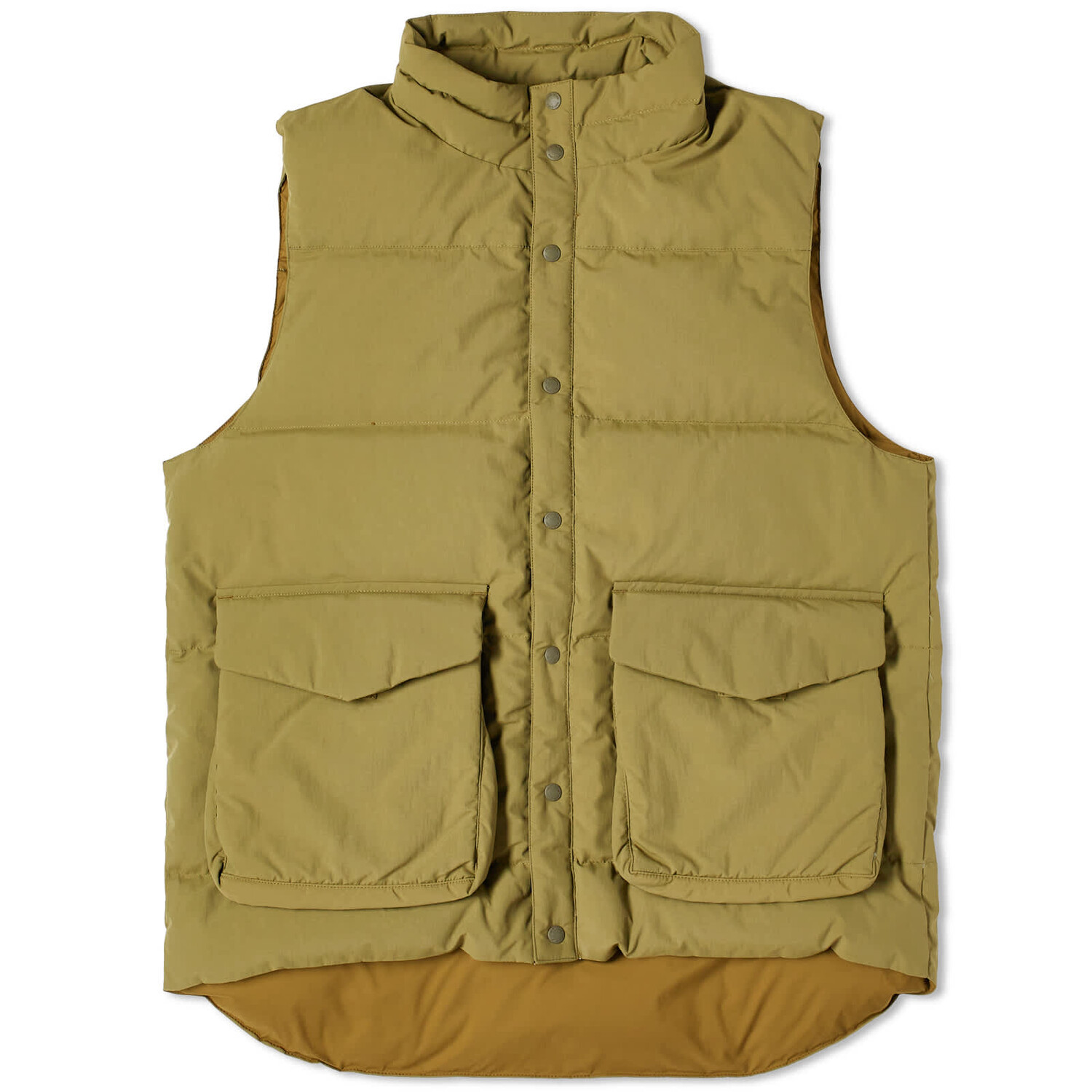 

Жилет Snow Peak Recycled Down, оливковое