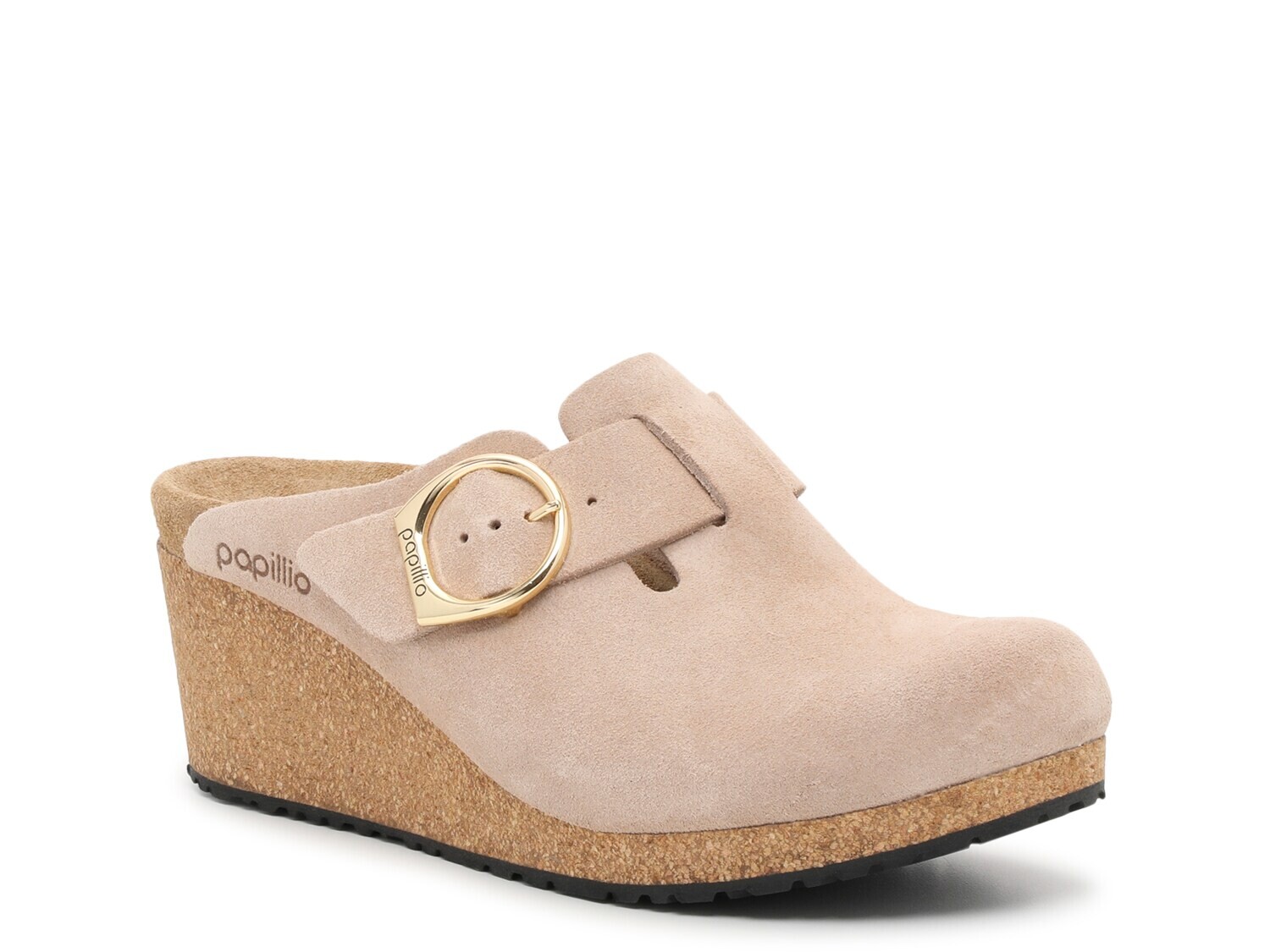 

Тапочки-сабо женские Birkenstock Papillio Fanny на танкетке, бежевый