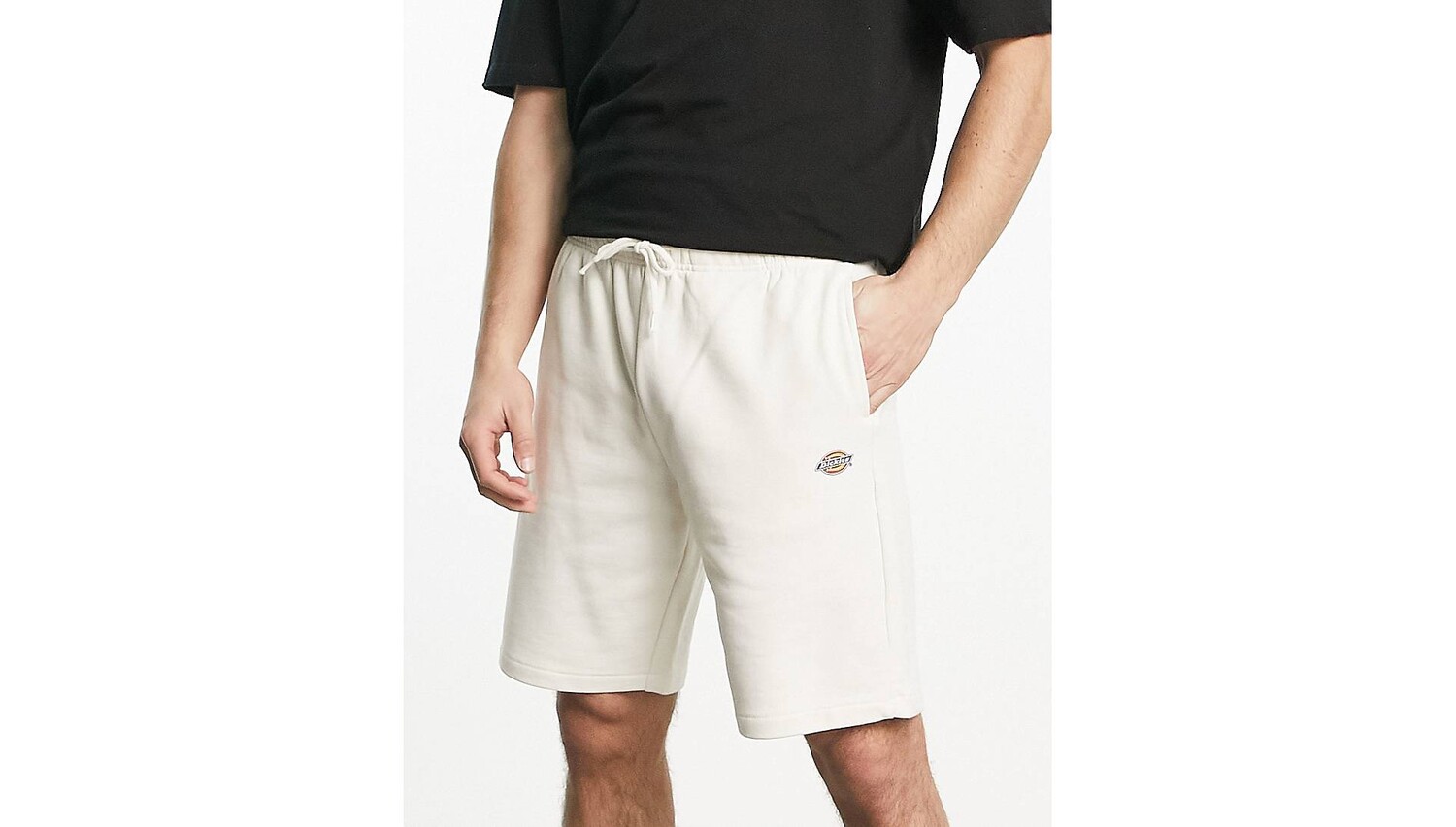 

Кремово-белые шорты из джерси Mapleton Dickies