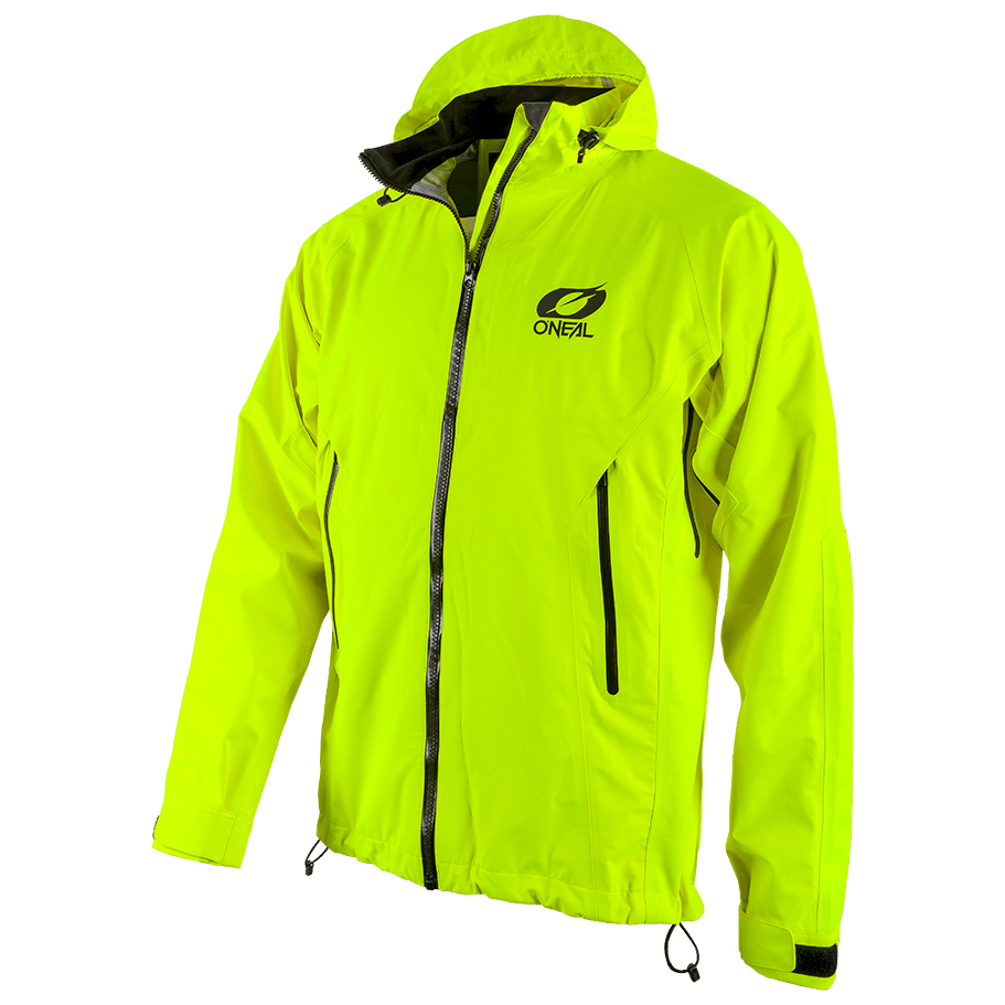 Велосипедная куртка O'Neal Tsunami Rain, цвет Neon Yellow