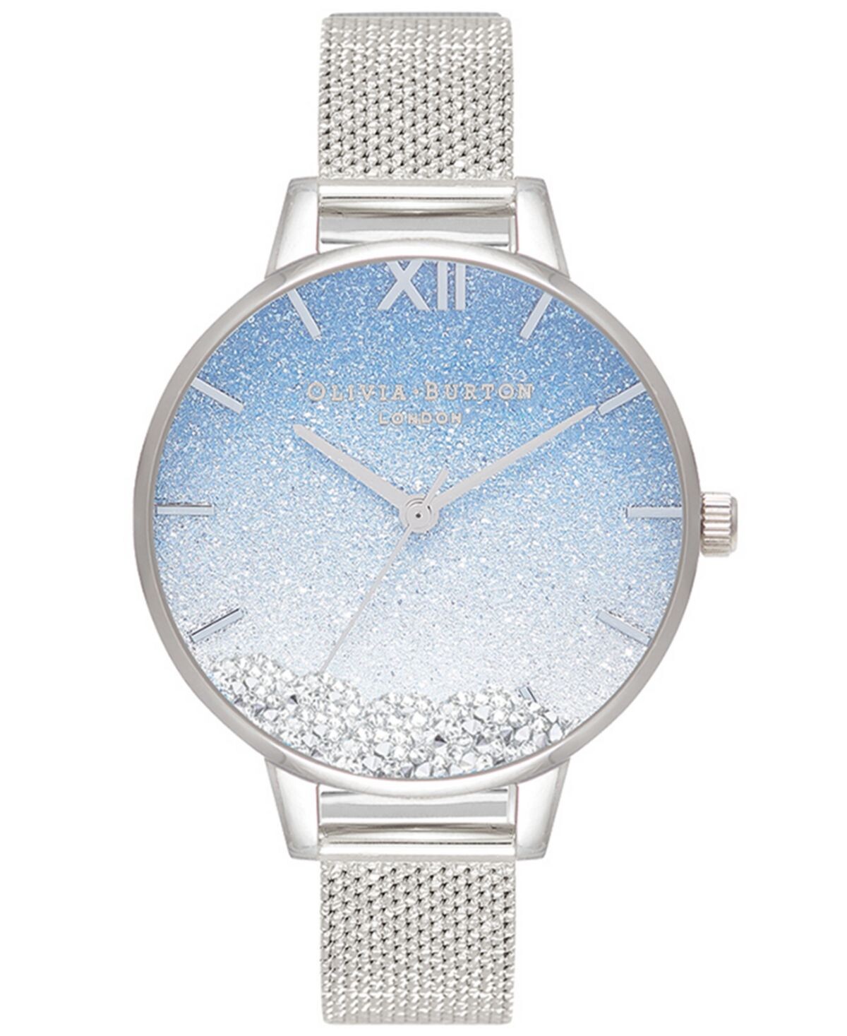 

Часы с сетчатым браслетом из нержавеющей стали Under The Sea, 34 мм Olivia Burton