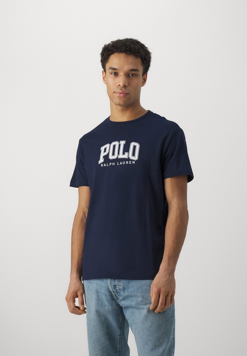 

Футболка с принтом Short Sleeve Polo Ralph Lauren, цвет cruise navy