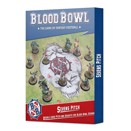 Фигурки Blood Bowl Sevens Pitch Games Workshop warhammer blood bowl black orc team