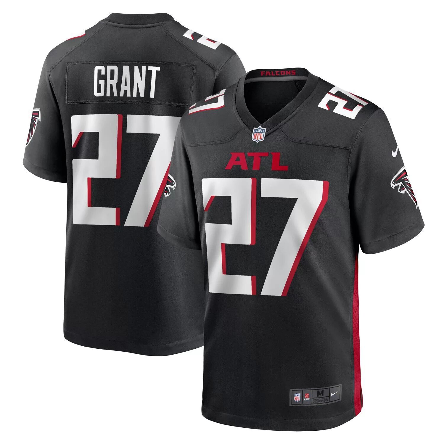 

Мужская игровая майка Nike Richie Grant Black Atlanta Falcons