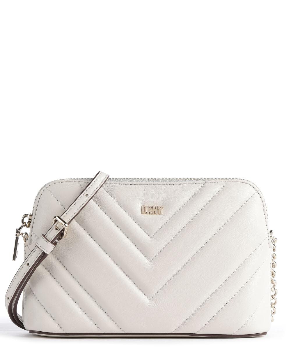 

Сумка через плечо Madison из кожи ягненка Dkny, белый