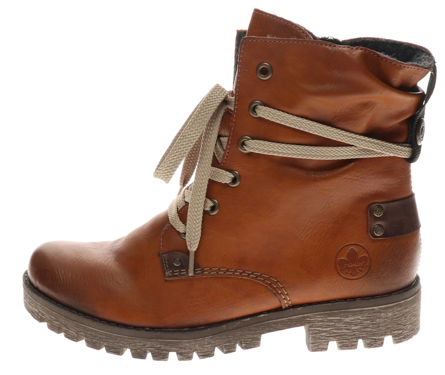 

Ботинки rieker Schnürstiefel, коричневый