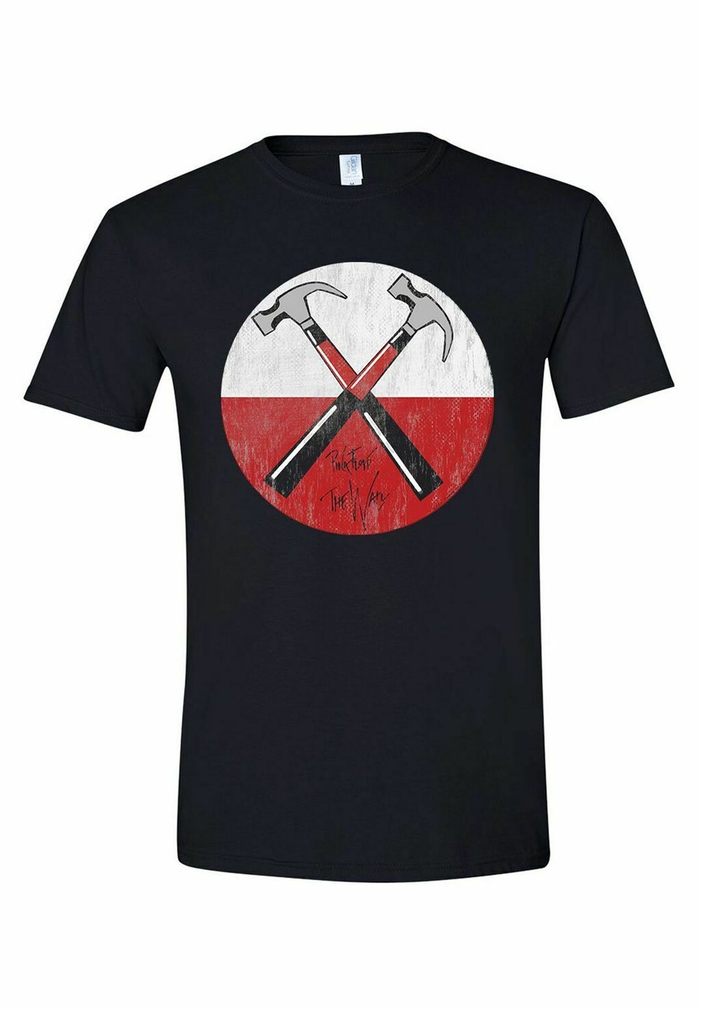 

Футболка с принтом PINK FLOYD THE WALL HAMMERS TIL BØRN rockshirts, цвет black