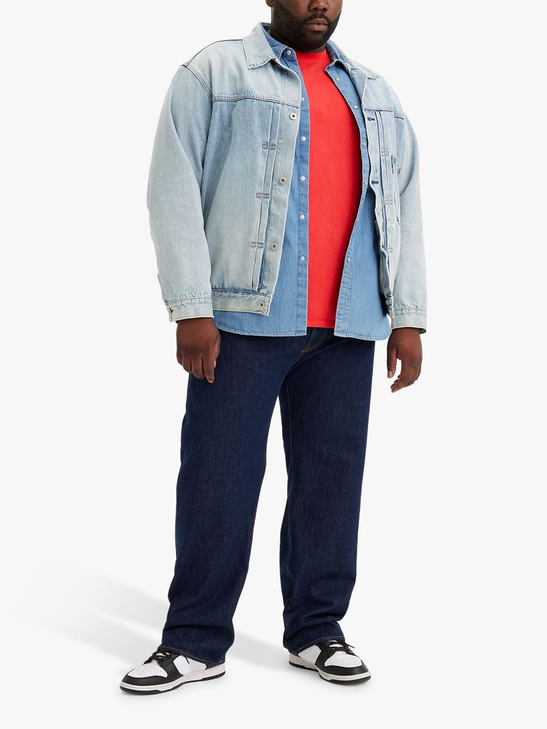 

Прямые джинсы Levi's Big & Tall 501 Original, Onewash