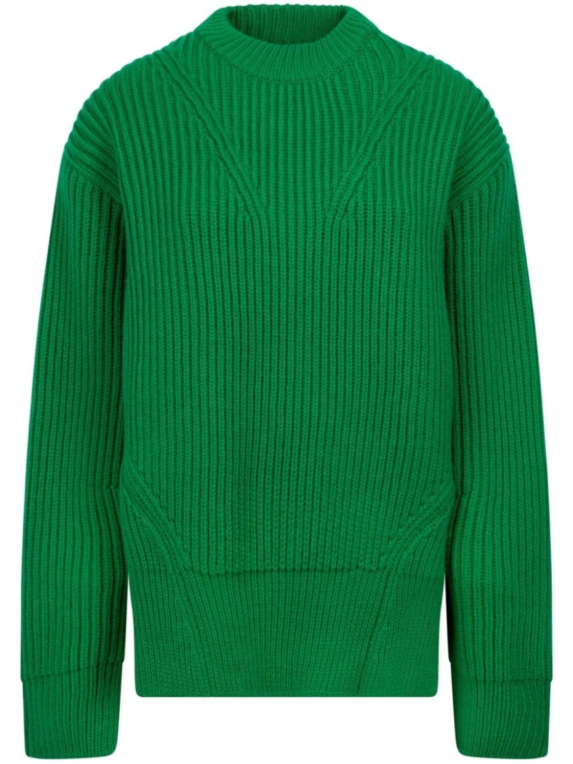 

Jil Sander джемпер с ребристой вязкой, зеленый