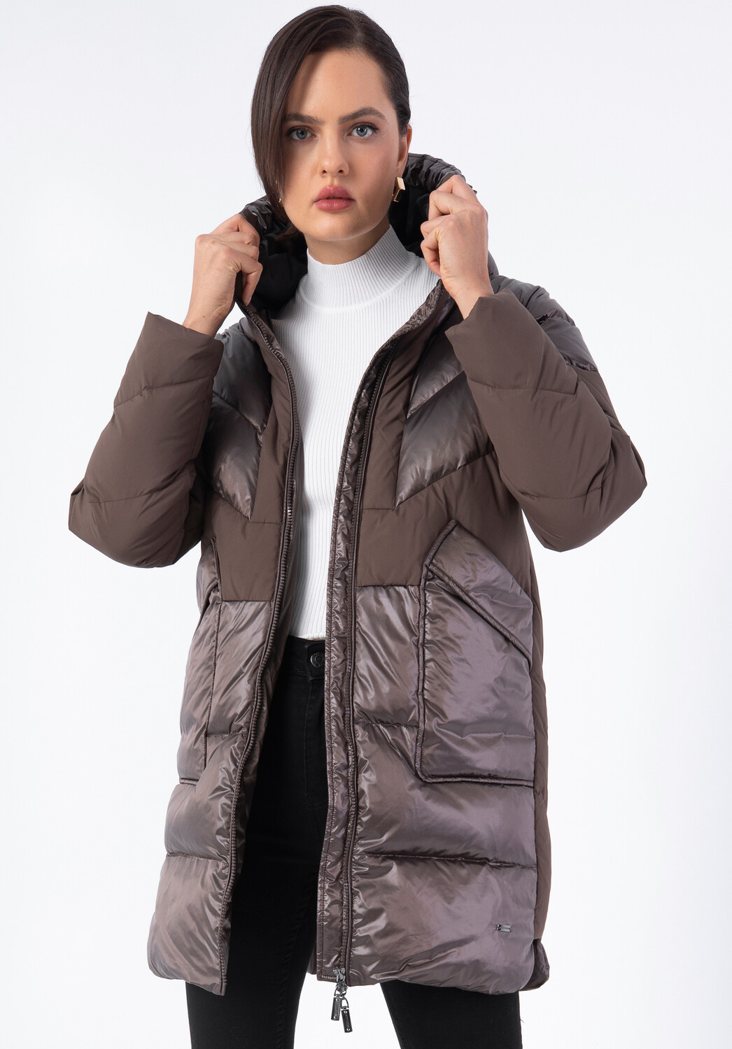 

Кожаная куртка Wittchen Nylon jacket, бежевый