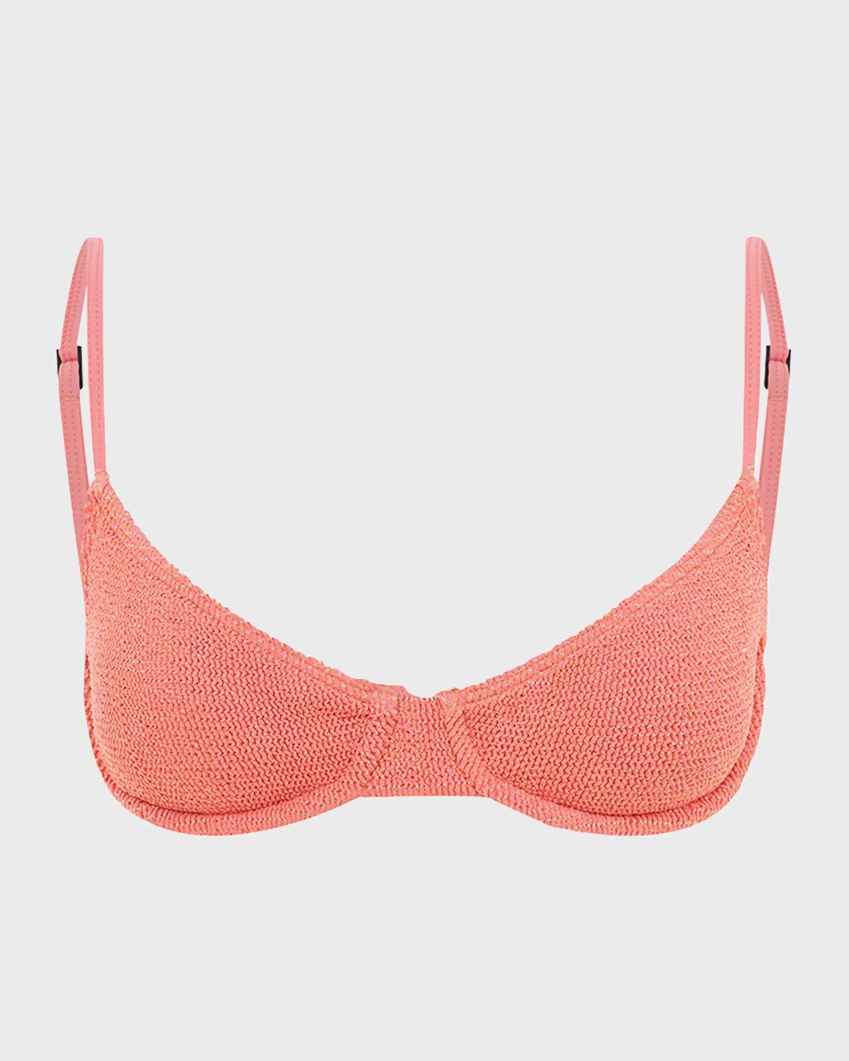 

Топ бикини Gracie Balconette Bond-Eye Swim, цвет Shell Lurex