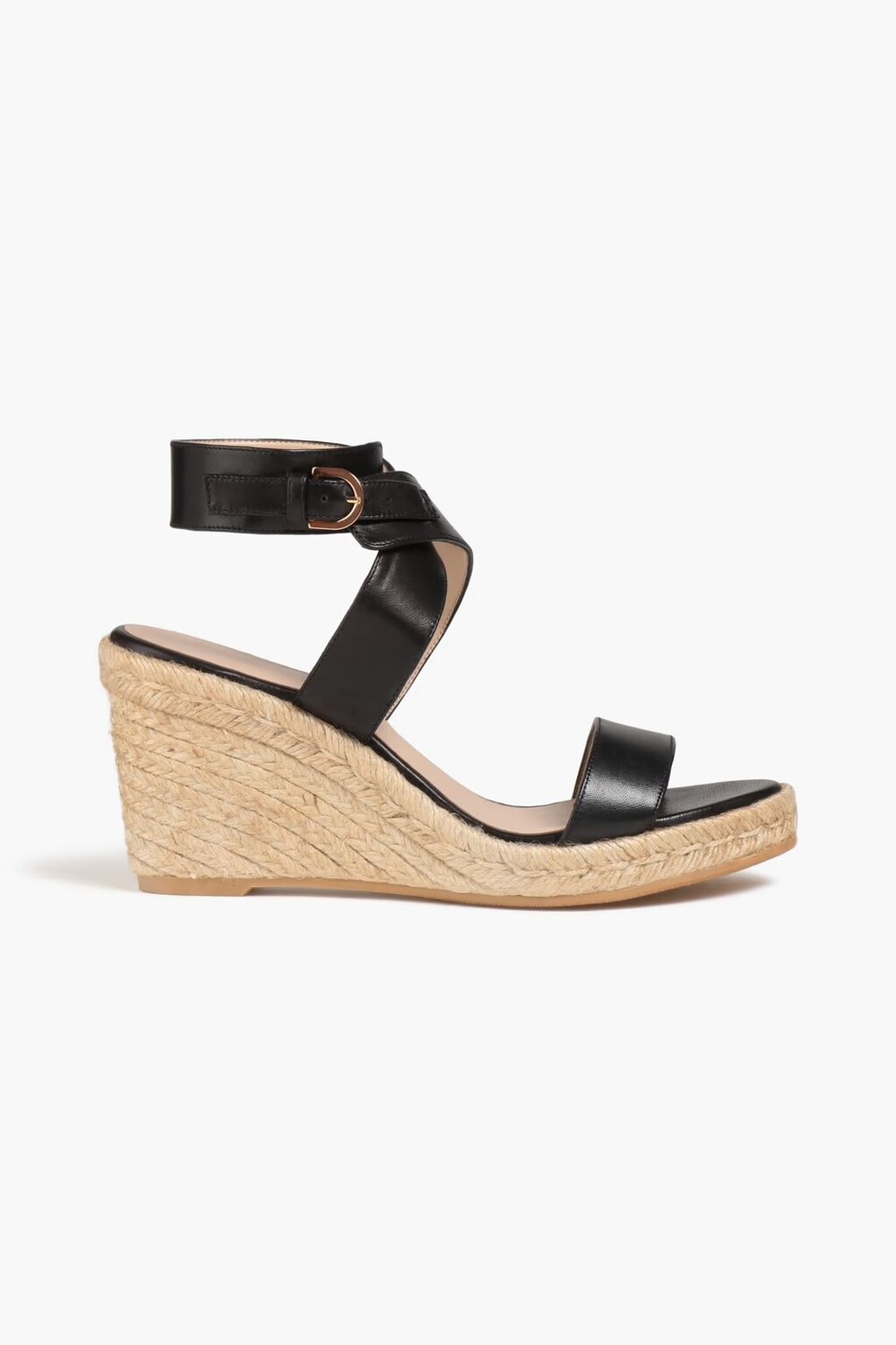 

Кожаные эспадрильи Lexia на танкетке Stuart Weitzman, черный