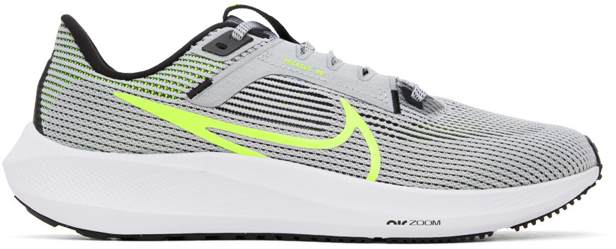 

Серо-зеленые кроссовки Nike Pegasus 40, Зеленый