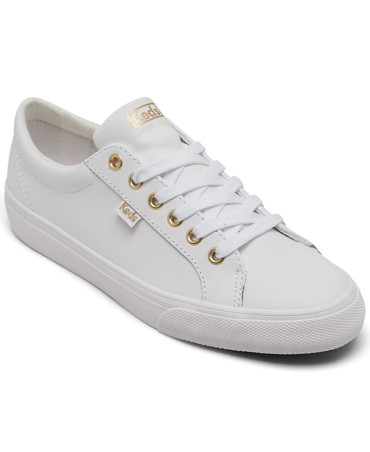 

Женские кожаные повседневные кроссовки Jump Kick от Finish Line Keds