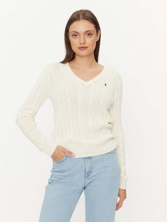 

Свитер обычного кроя Polo Ralph Lauren, экрю