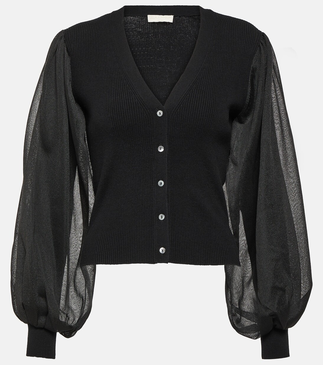 

Кардиган quinn из смесовой шерсти Ulla Johnson, черный