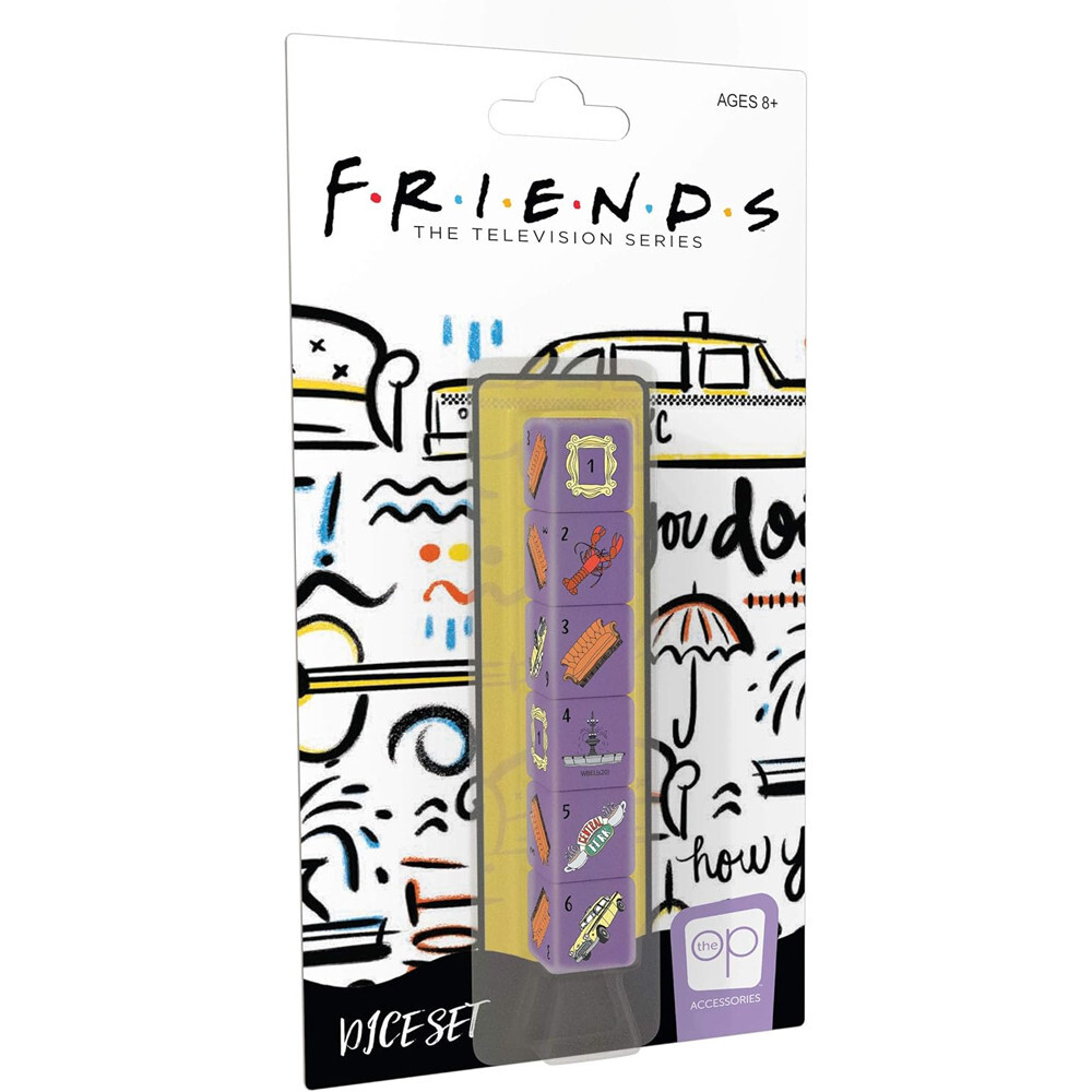 

Аксессуары USAopoly Premium d6 Dice Set: Friends (6)
