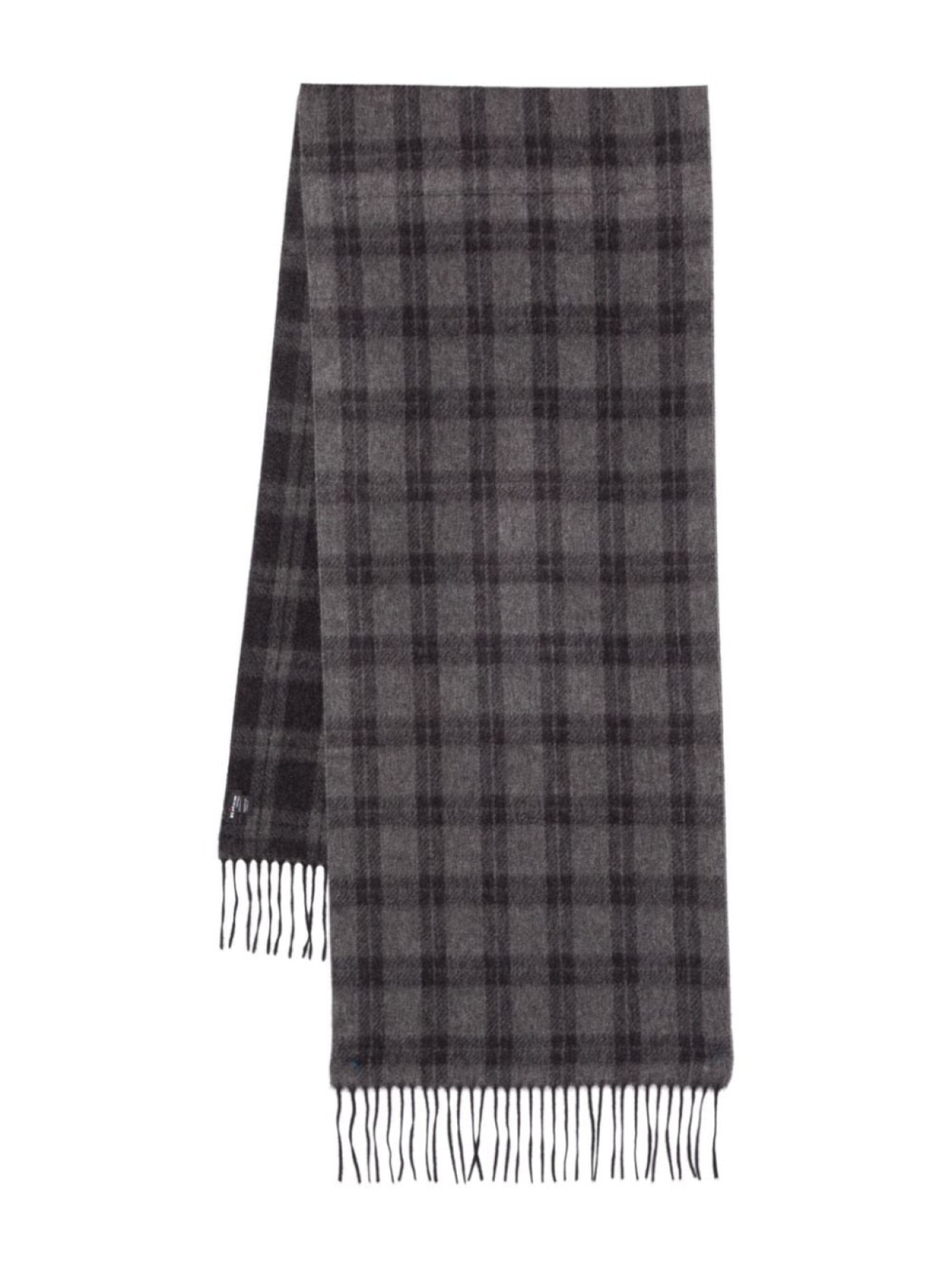 

Кашемировый шарф Kiton, серый