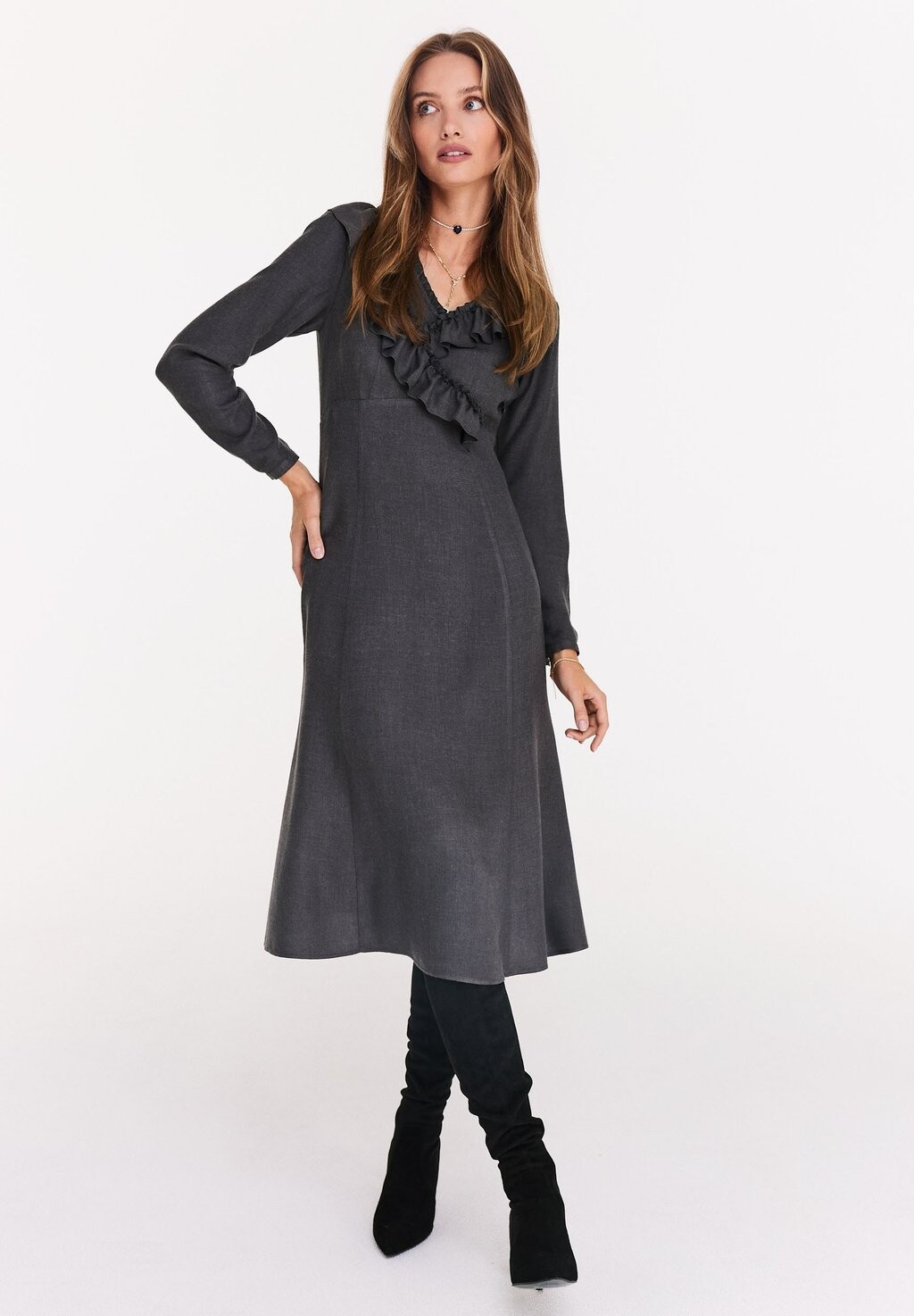 

Летнее платье Ready To Wear Taranko, цвет grey
