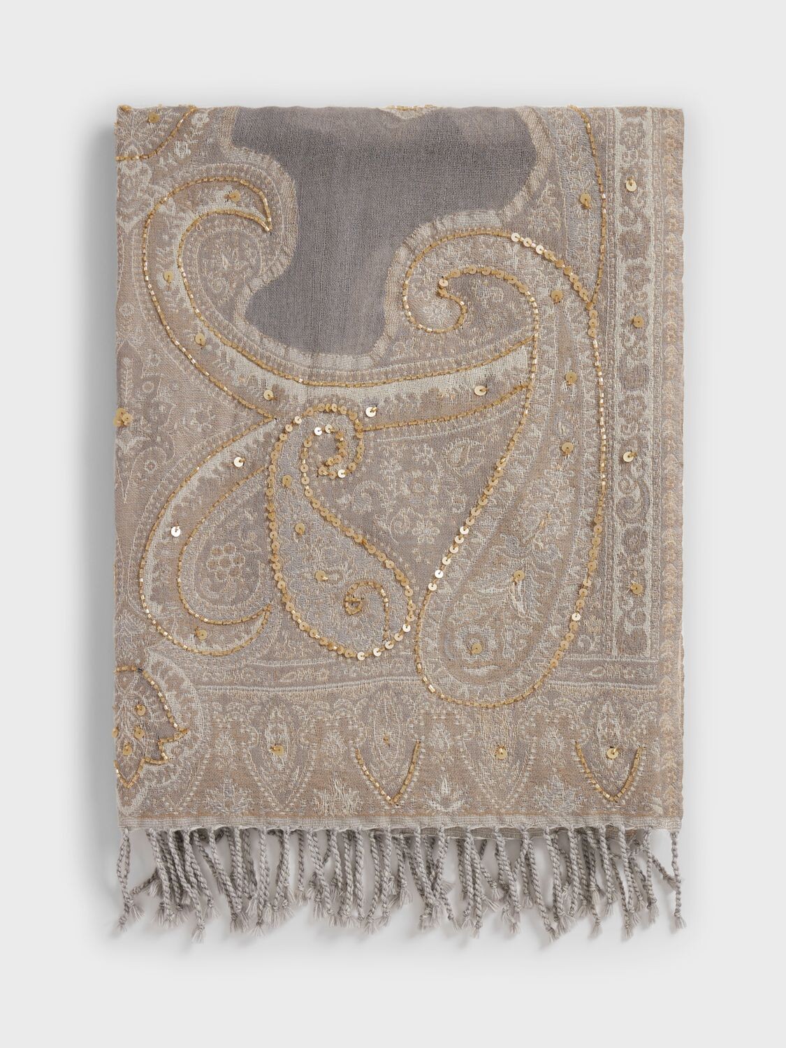

Gerard Darel Шерстяной шарф Genevia, серый