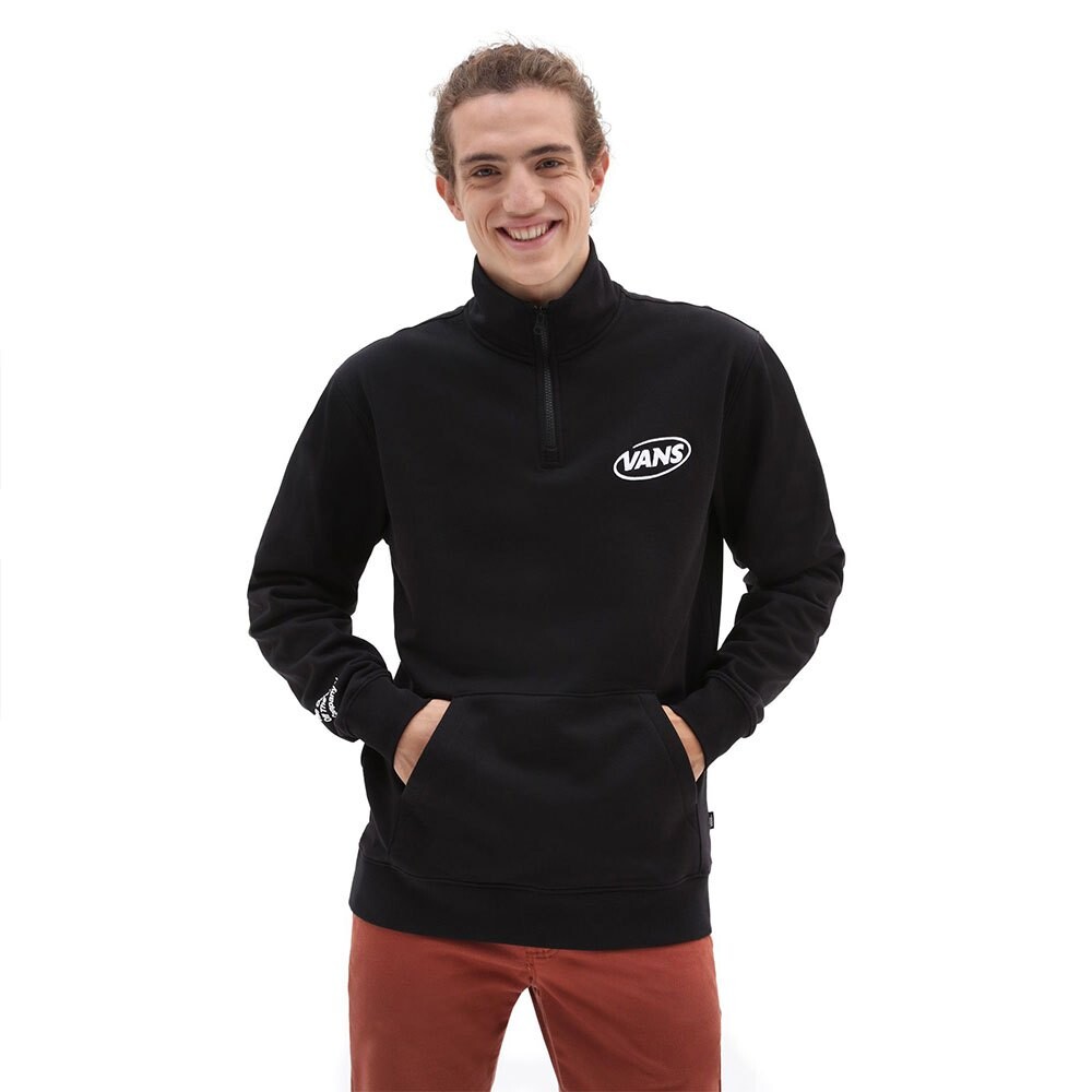 

Толстовка Vans Hi Def Commerica Half Zip, черный