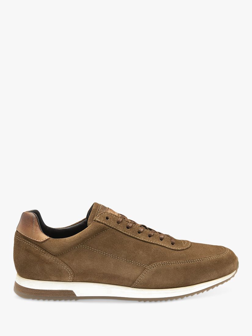 Замшевые кожаные кроссовки Bannister Loake, коричневый
