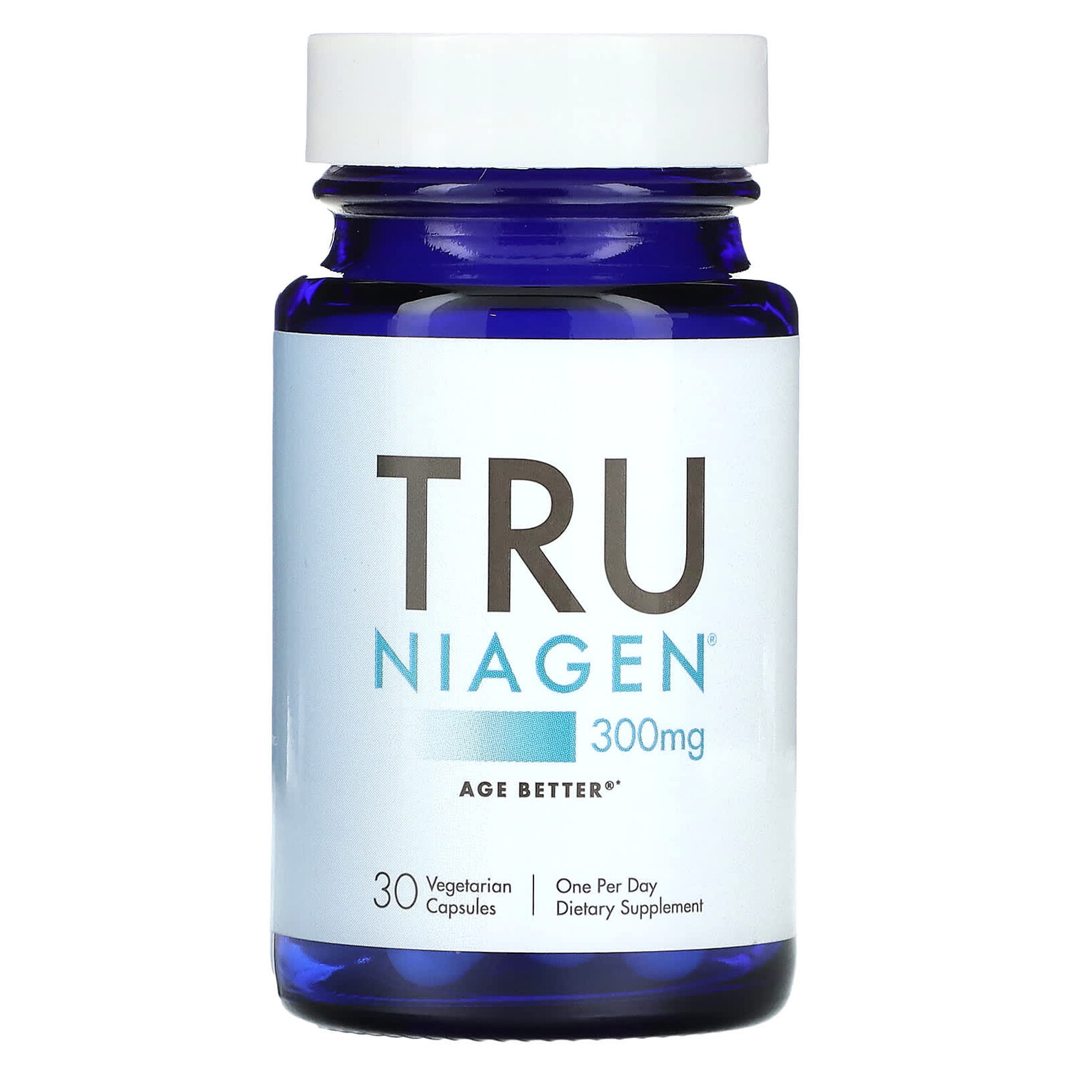 

Никотинамид рибозид, 300 мг, 30 вегетарианских капсул, Tru Niagen