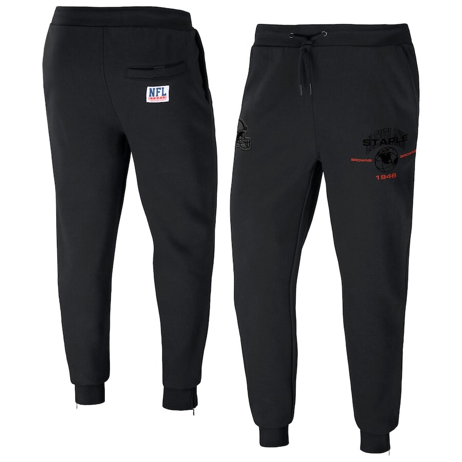 

Брюки Staple Cleveland Browns, черный