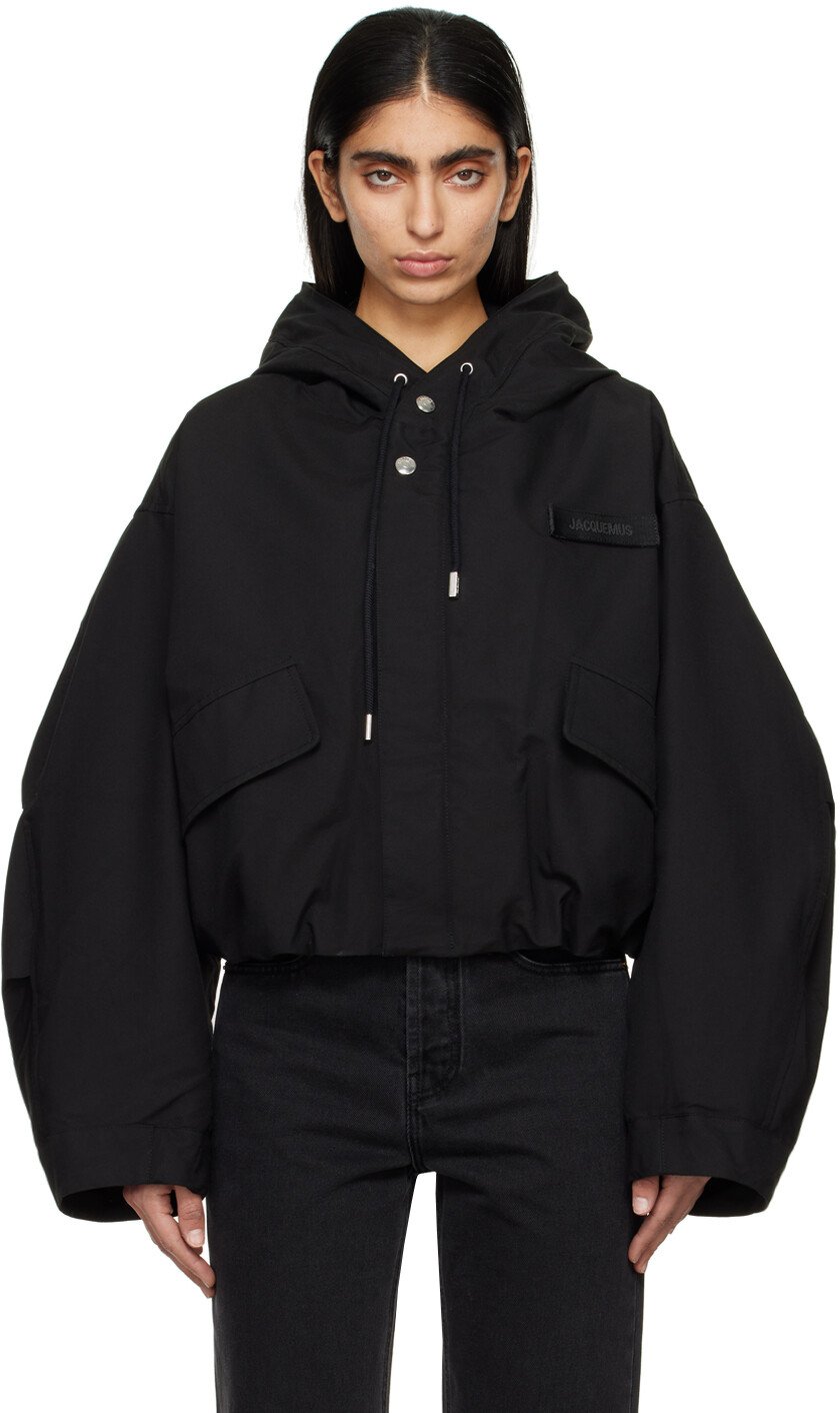 

Черная куртка Les Classiques 'La parka Courte Caraco' Jacquemus