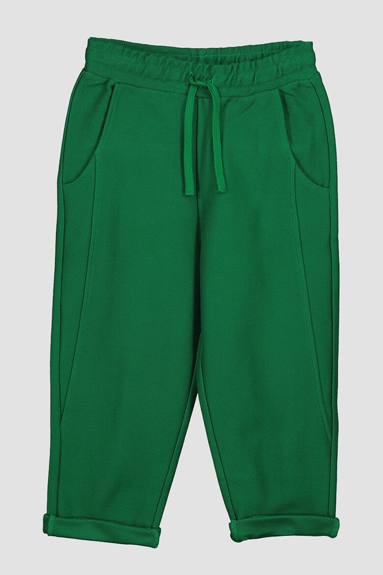 

Хлопковые брюки с боковыми карманами United Colors Of Benetton, зеленый