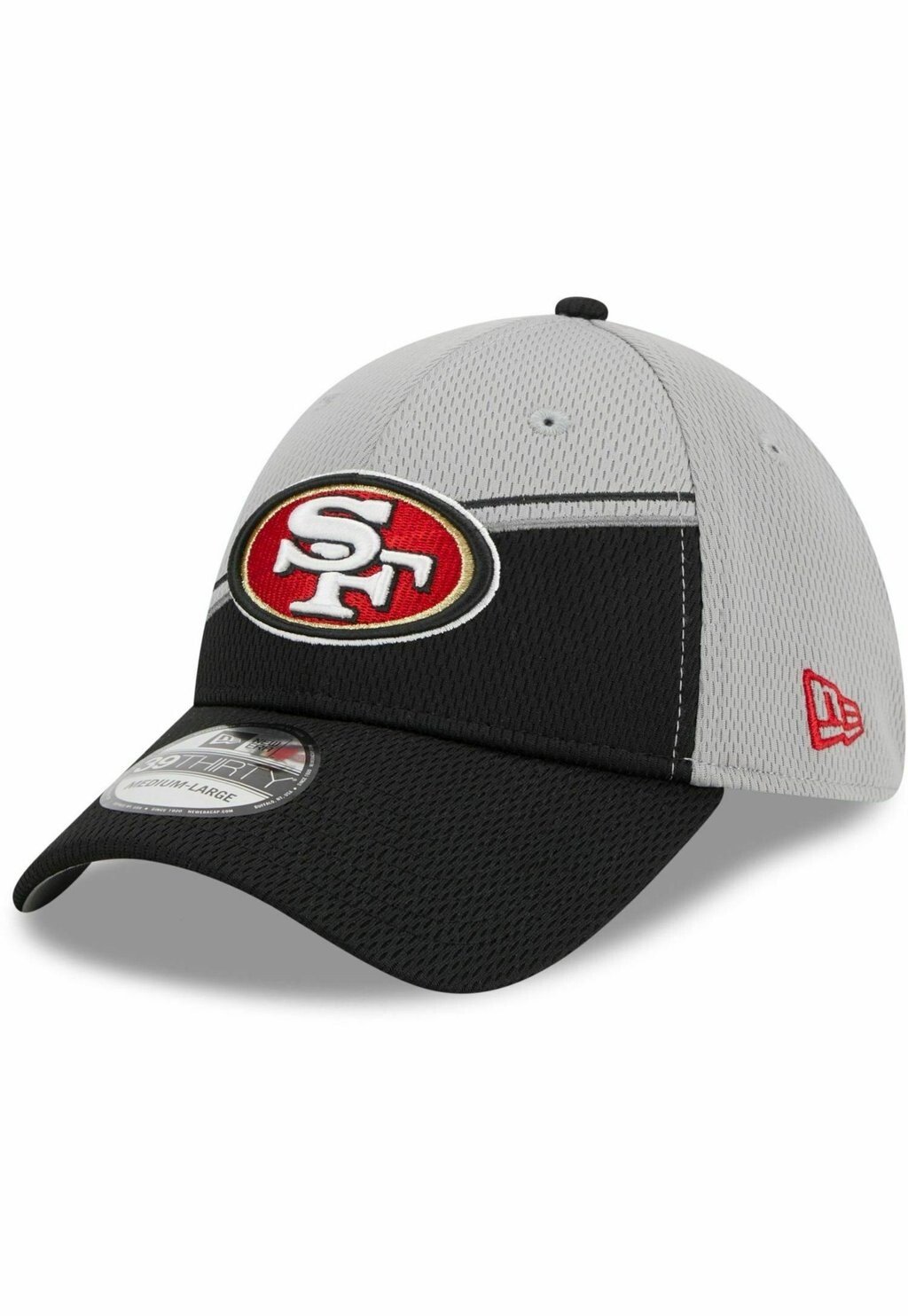 

Бейсболка 39THIRTY SIDELINE 2023 SAN FRANCISCO 49ERS New Era, цвет grey