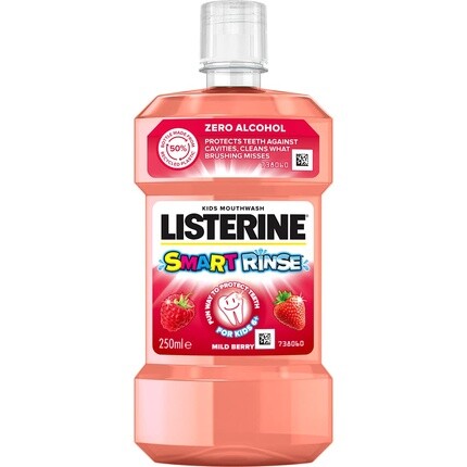 

Ополаскиватель для рта Smart Rinse Berry 250 мл, Listerine