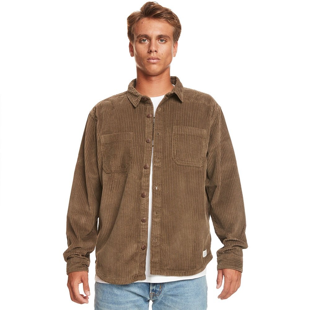 

Рубашка с длинным рукавом Quiksilver Bogroy, коричневый