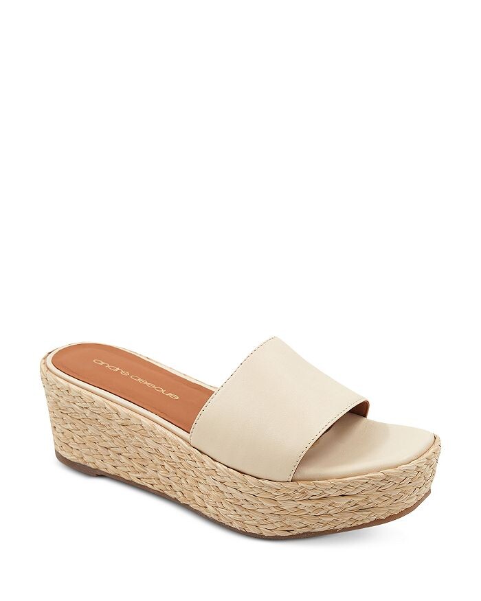 

Женские сандалии Sienna Espadrille на платформе и танкетке Andre Assous