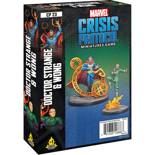 

Фигурки Marvel Crisis Protocol: Dr. Strange And Wong Character Pack