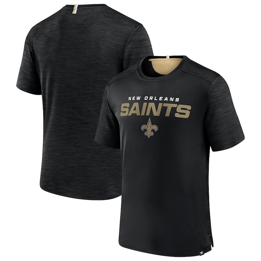 

Футболка с коротким рукавом Fanatics Branded New Orleans Saints, черный