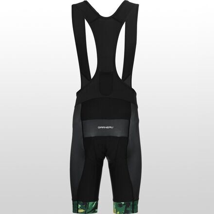 

Короткие шорты Equipe Bib мужские Louis Garneau, цвет Black/Green Organic