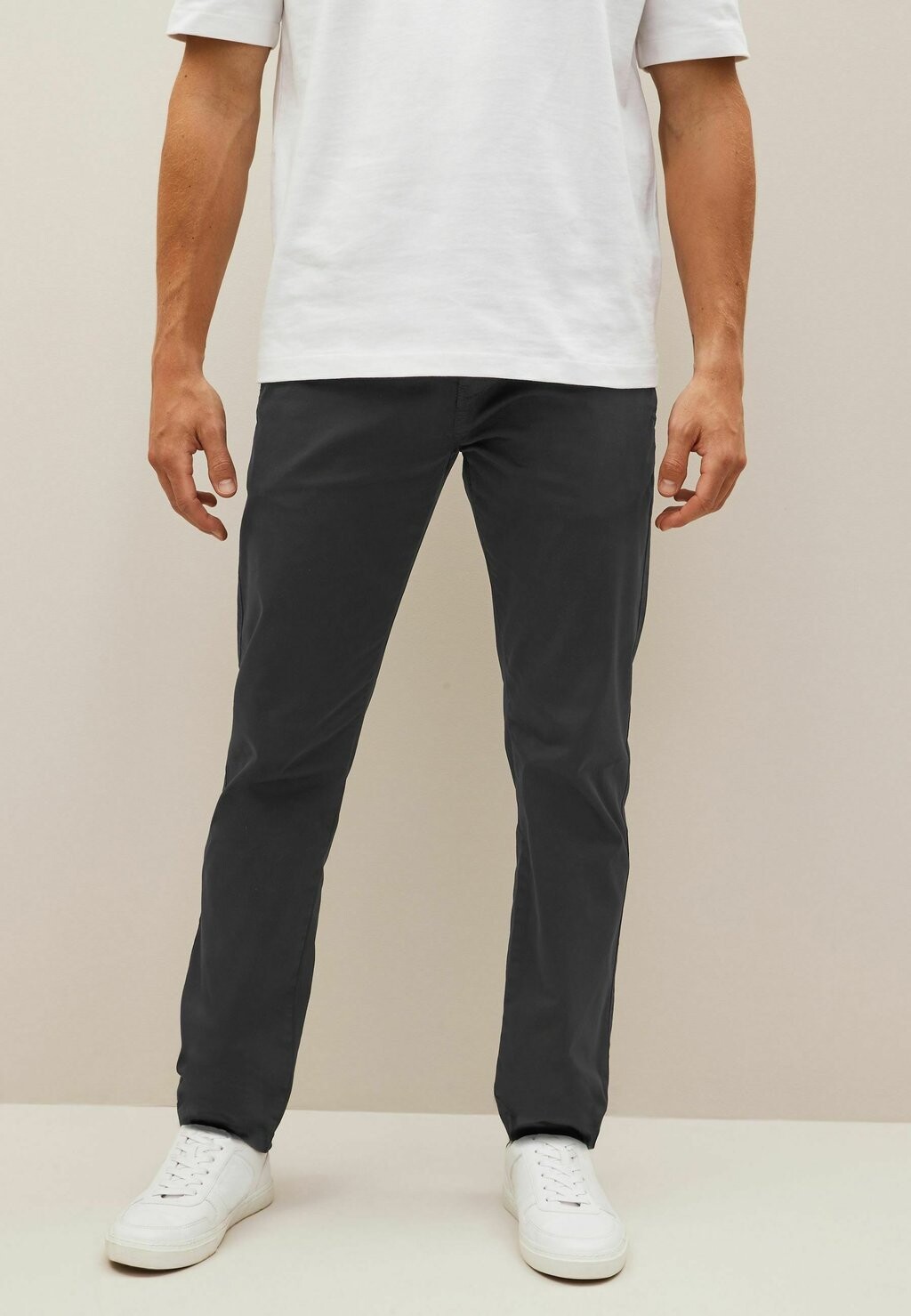 

Брюки PREMIUM STRETCH CHINO TROUSERS SLIM FIT Next, черный