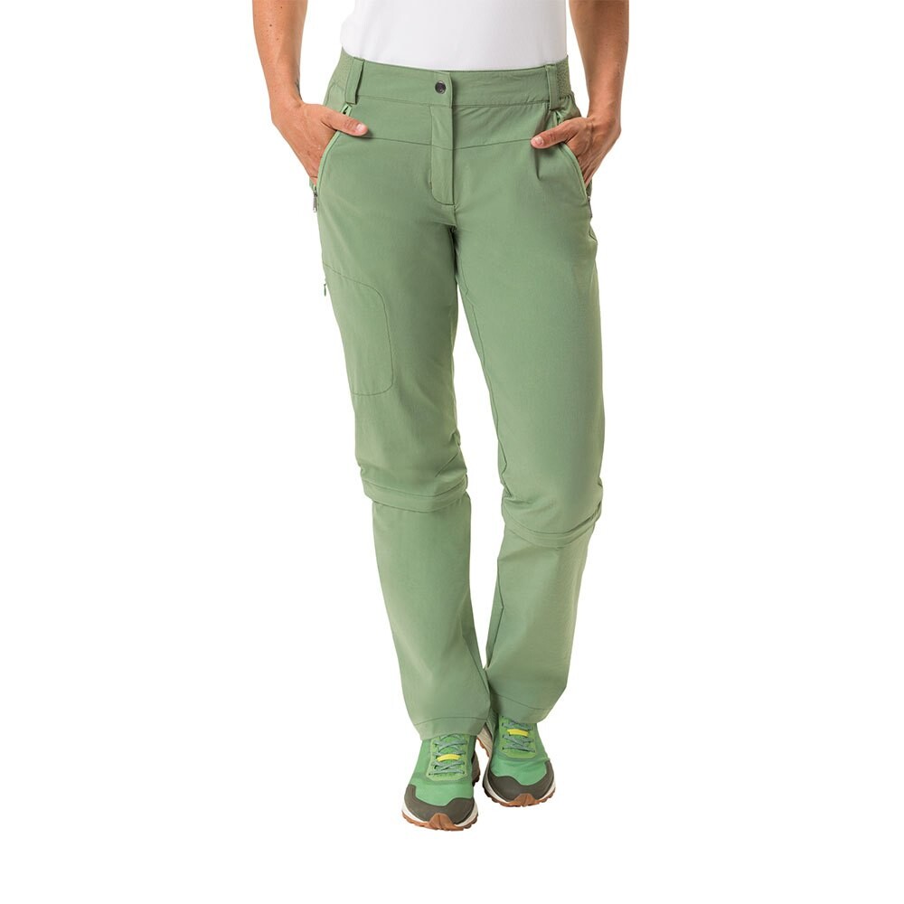 

Брюки VAUDE Farley Stretch Capri T-Zip III, зеленый