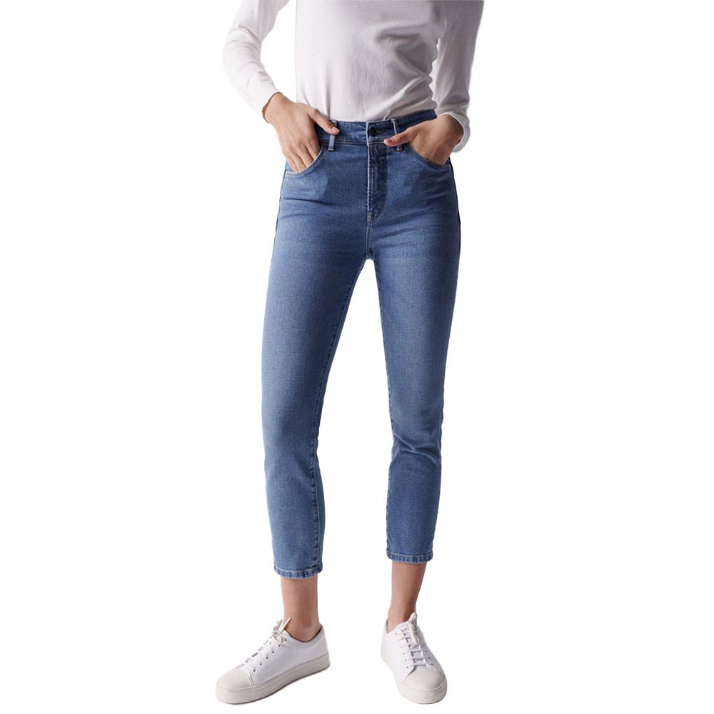 

Джинсы Salsa Glamour Cropped Slim Fit, синий