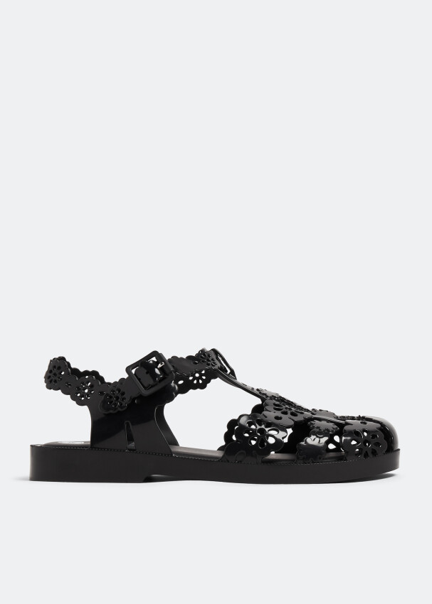 

Сандалии Melissa X Victor &Amp; Rolf Possession Lace, черный