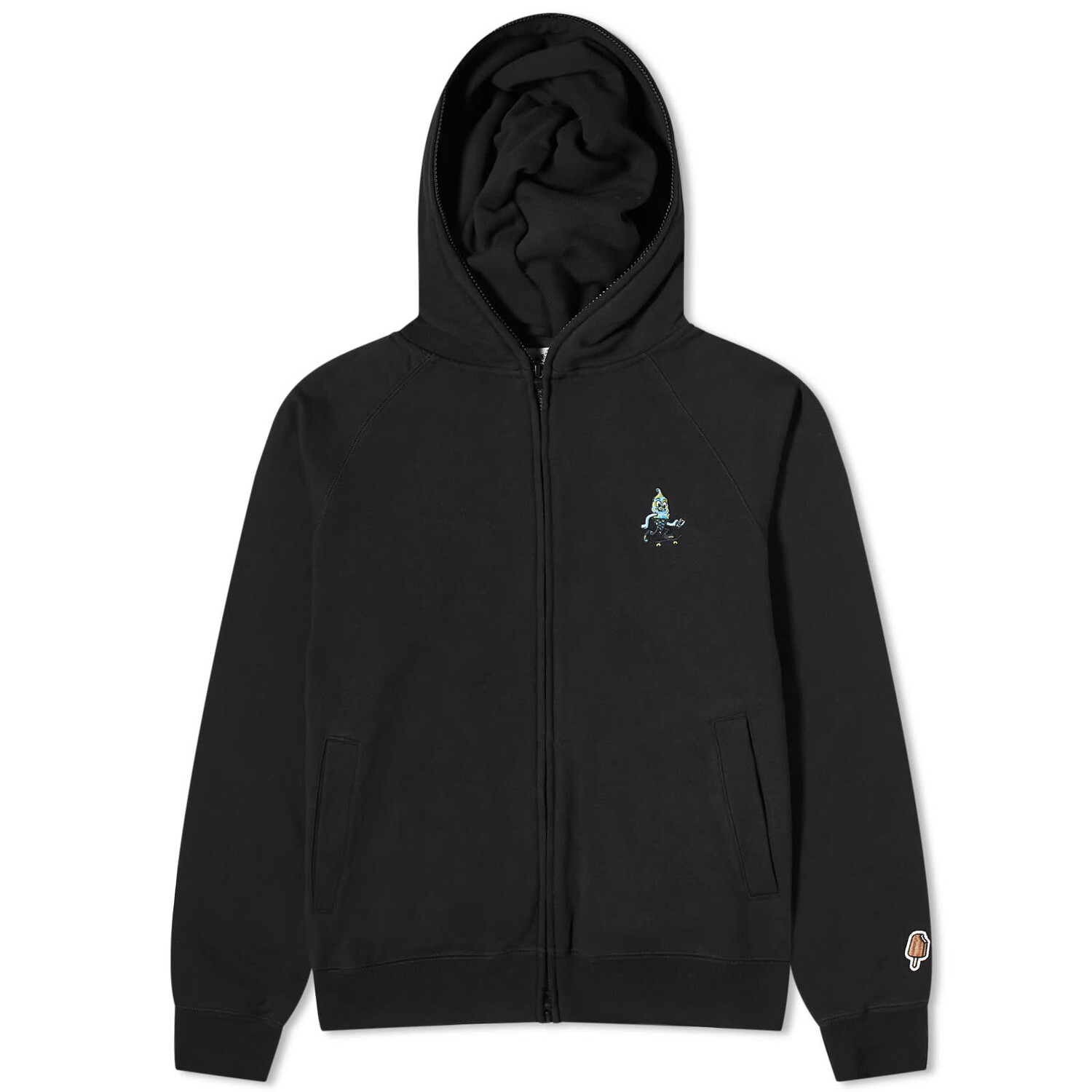 

Худи Icecream Team Eu Skate Cone Zip, черный