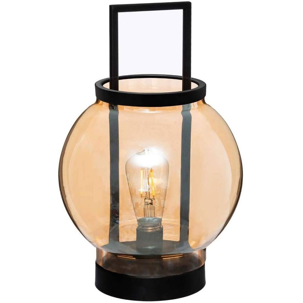 

Настольная лампа из стекла LED, Ø 19 см, янтарный Atmosphera