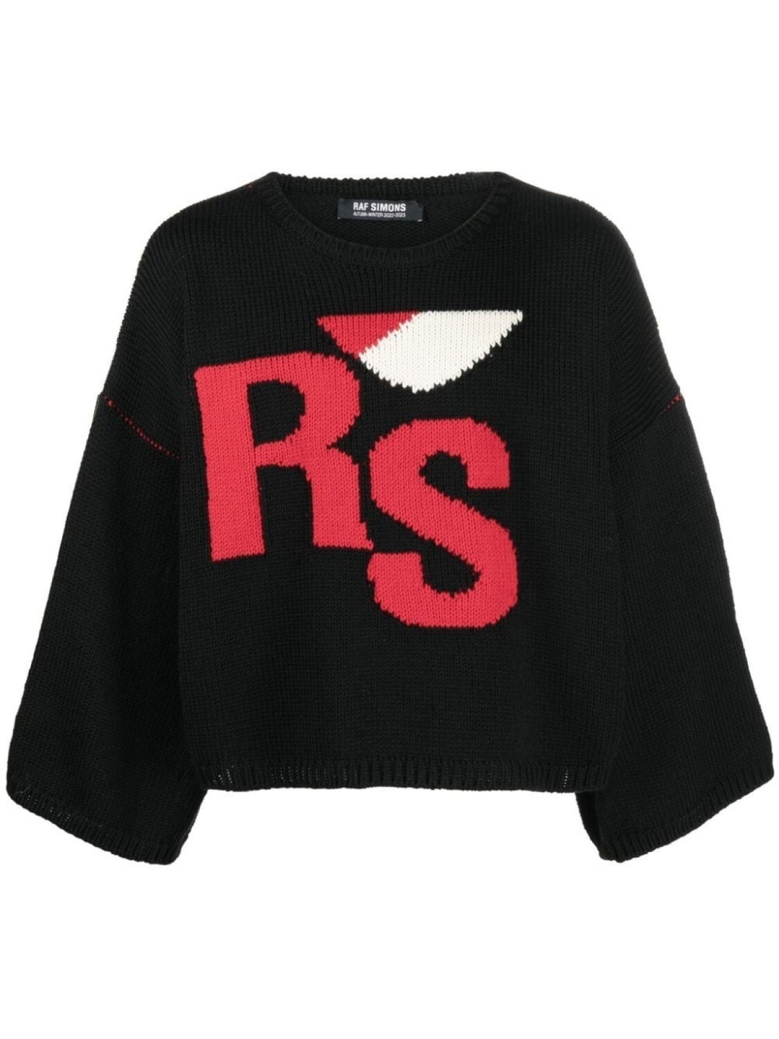 

Raf Simons джемпер с логотипом, синий
