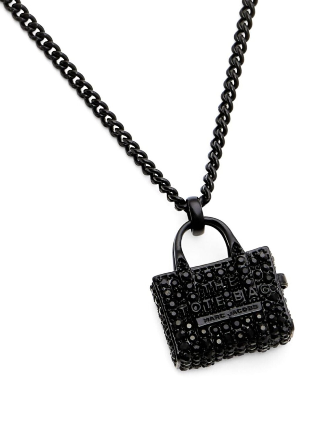 

Ожерелье Pave Tote Marc Jacobs, черный