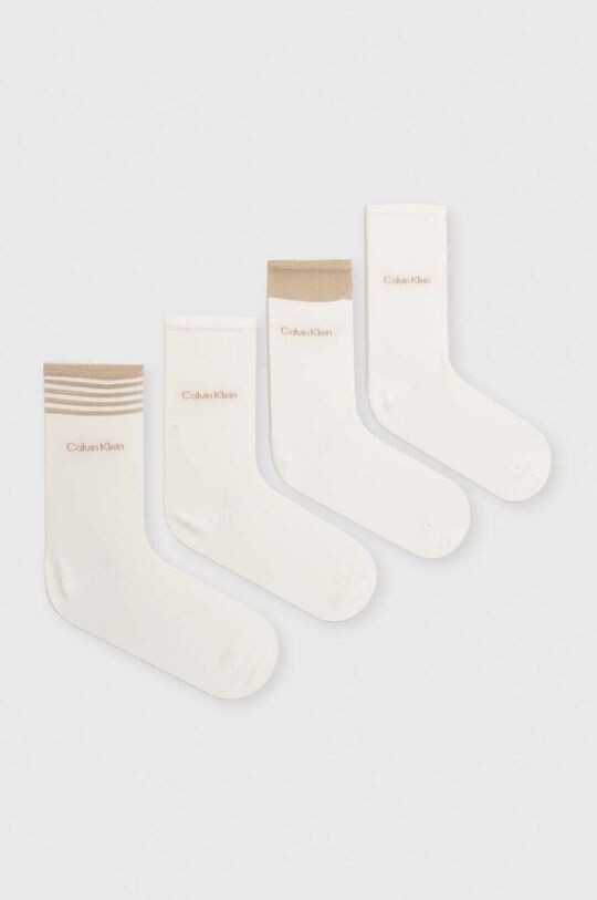 

4 упаковки носков Calvin Klein, белый